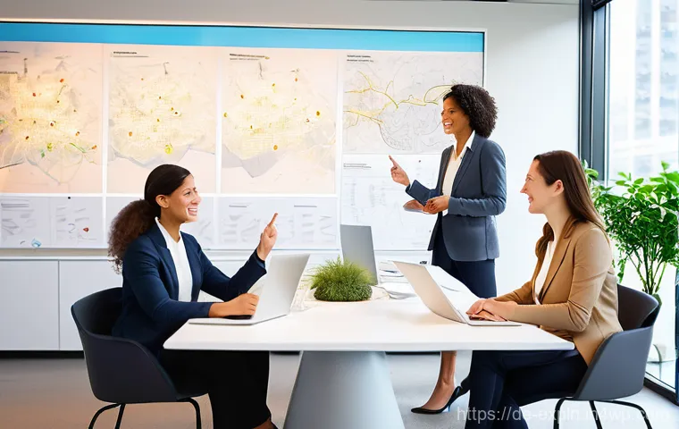 메타포를 통한 복잡한 아이디어 단순화 - **Prompt:** A friendly, approachable female teacher in her late 30s, dressed in smart-casual attire ...